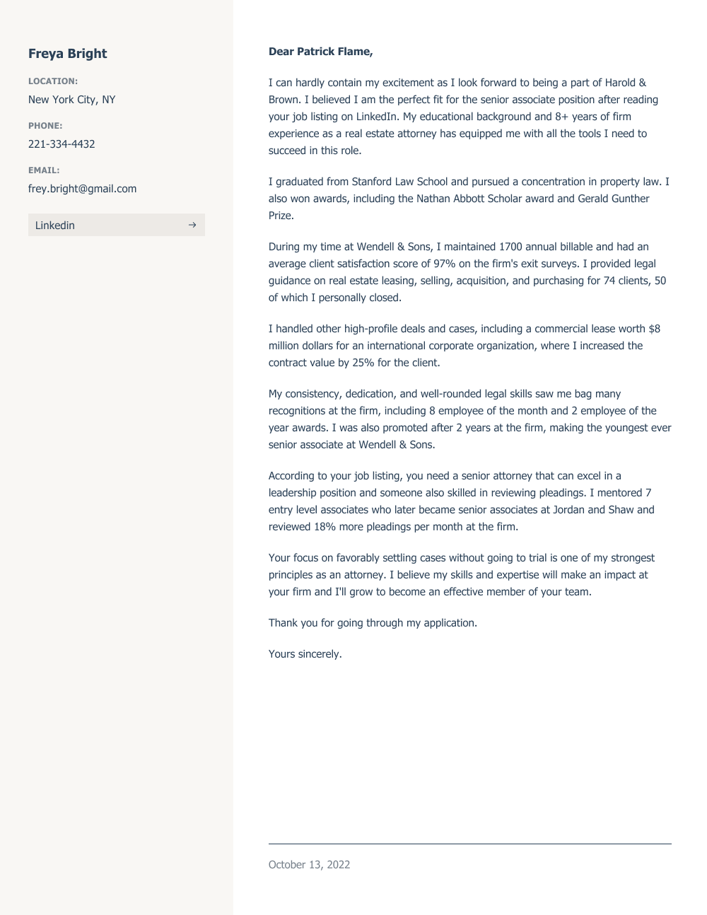 1 Lawyer Cover Letter Examples With In Depth Guidance 1 Lawyer Cover Letter Examples With In Depth Guidance