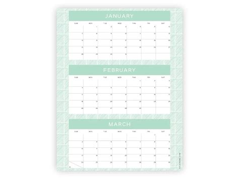 3 Month Calendar Free Printable King Printables