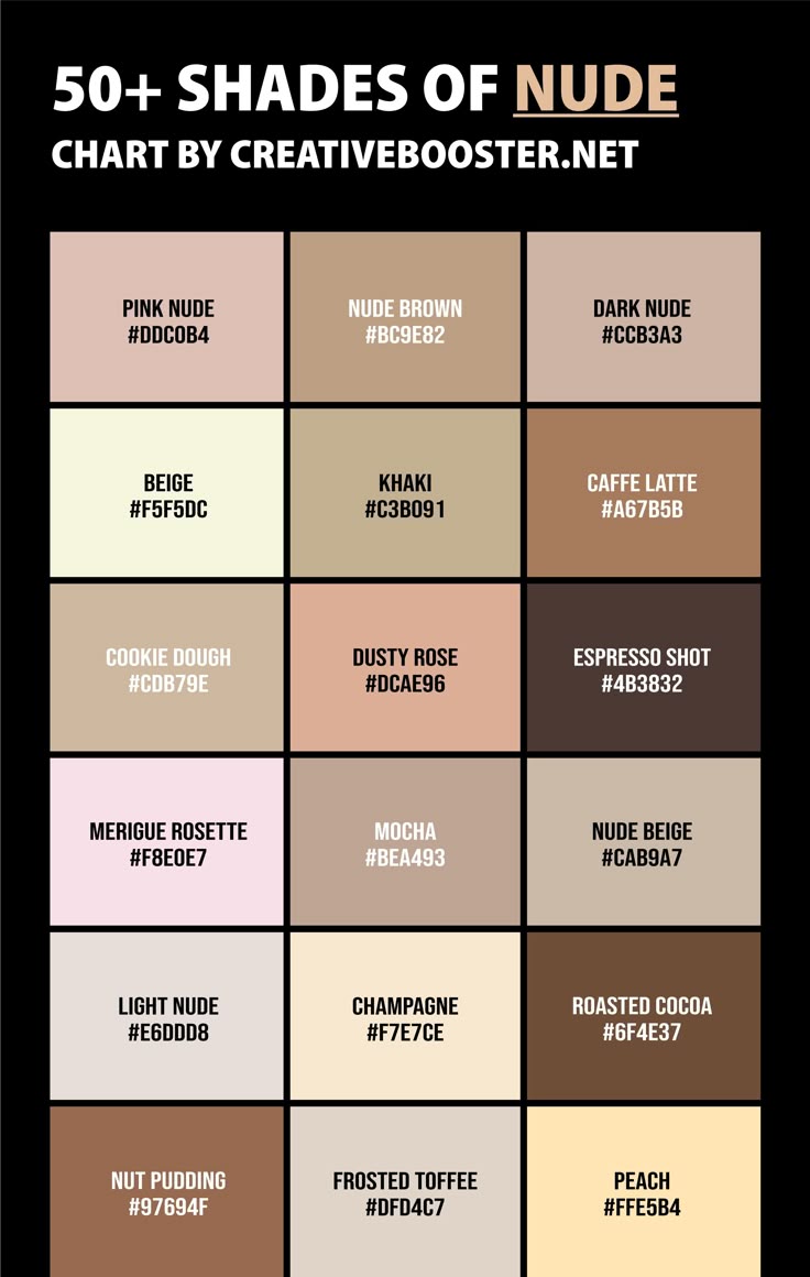 50 Shades Of Nude Color 50 Shades Of Nude Color