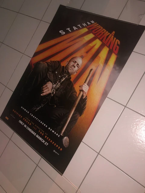 A Working Man 2025 Jason Statham Rare Orig Aust Ds Os Teaser Cinema Movie Poster 55 00 A Working Man 2025 Jason Statham Rare Orig Aust Ds Os Teaser Cinema Movie Poster 55 00