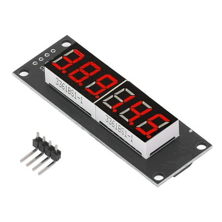 Amazon Com 6 Digit 7 Segment Display Module Led Display Digital Tube Module Tm1637 Driver Tube Clock Display With Pin Header 5V Industrial Scientific