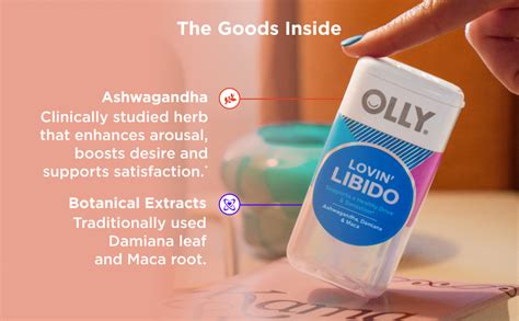 Amazon Com Olly Lovin Libido Capsules Boost Desire With Ashwagandha Maca Damiana Vegetarian Supplement For Women 20 Day Supply 40 Count