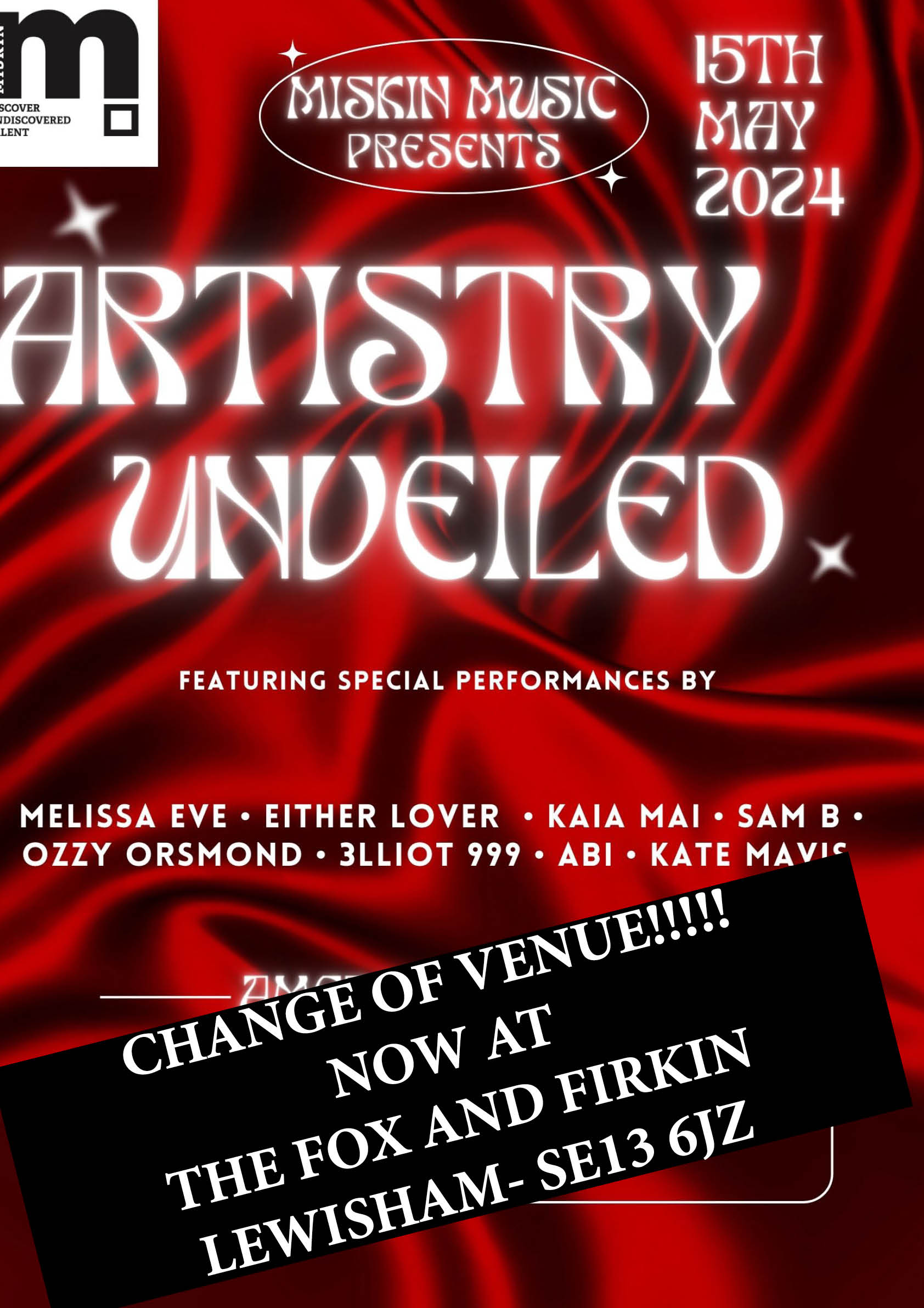 Artistry Unveiled Miskin Theatre Artistry Unveiled Miskin Theatre