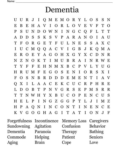 Brain Teasers A Printable Collection Of Easy Word Search Puzzles For Dementia Care Etsy