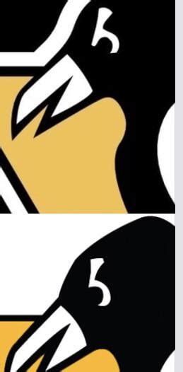 Can Anyone Explain To Me Why There Are 2 Variations Of The Skating Penguin Logo R Penguins