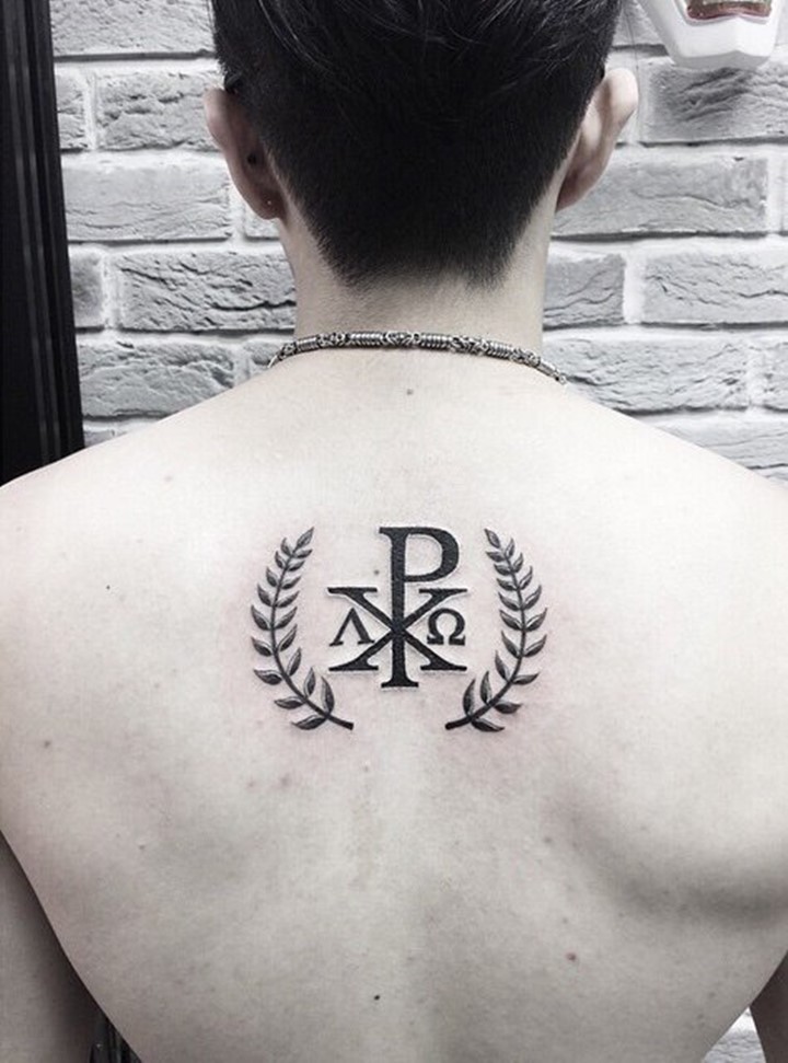 A Compass On Skin: Chi Rho Tattoo Guiding Your Inner Journey