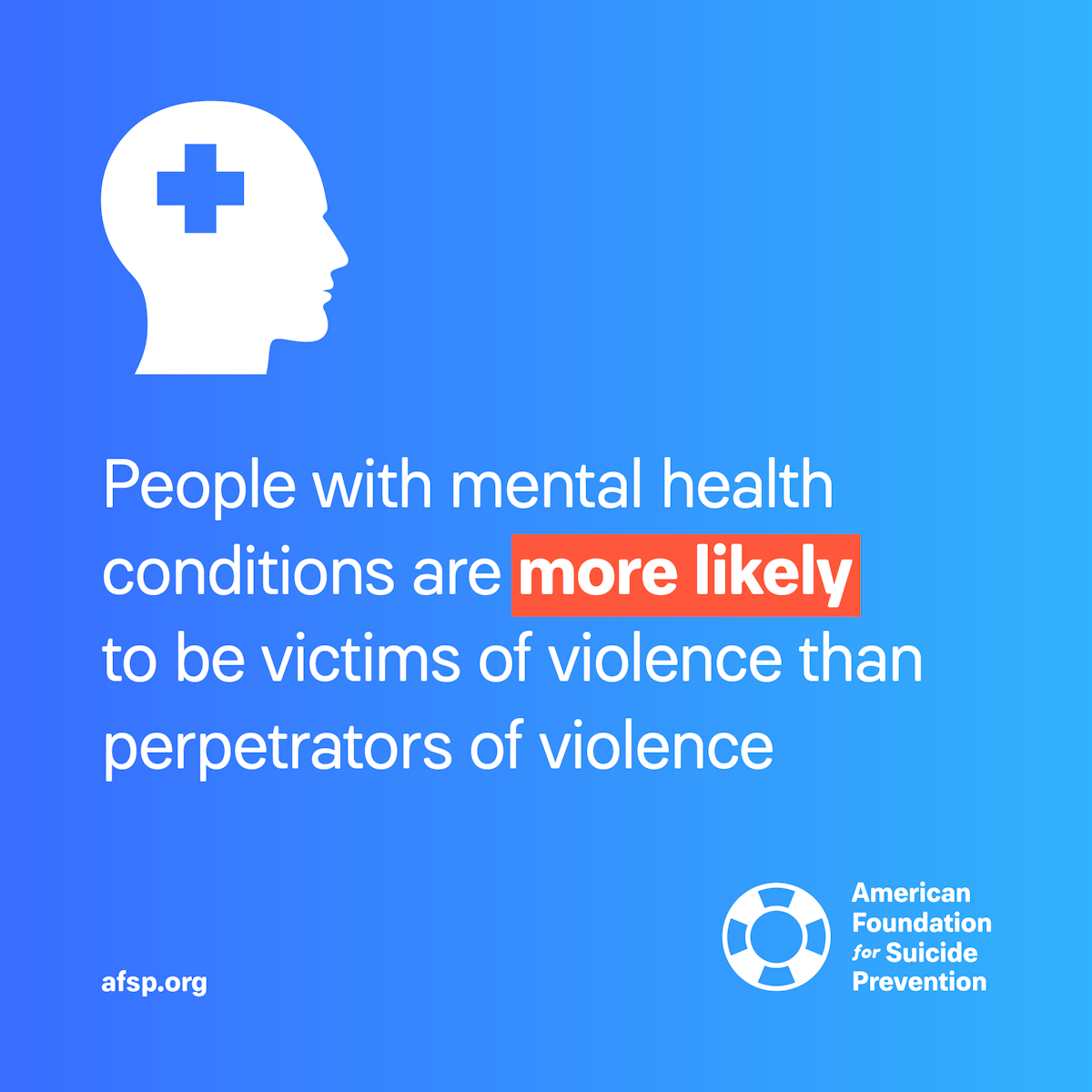 Debunking The Myth Of Violence And Mental Illness Afsp Debunking The Myth Of Violence And Mental Illness Afsp