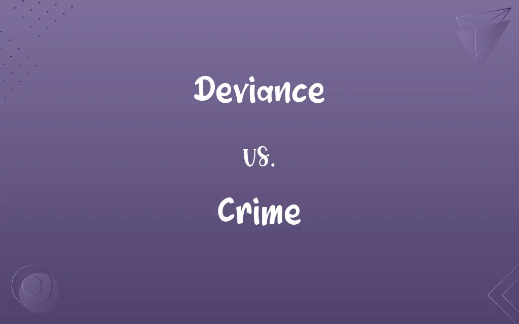 Deviance Vs Crime Ex: Distinguishing Social Deviance From Law