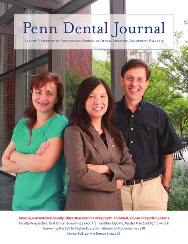 Fall 2024 Penn Dental Medicine Journal By Penn Dental Medicine Issuu