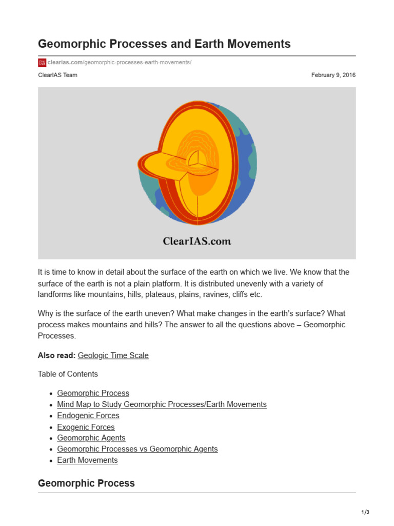 Fire Effects On Geomorphic Processes Nature Reviews Earth Environment