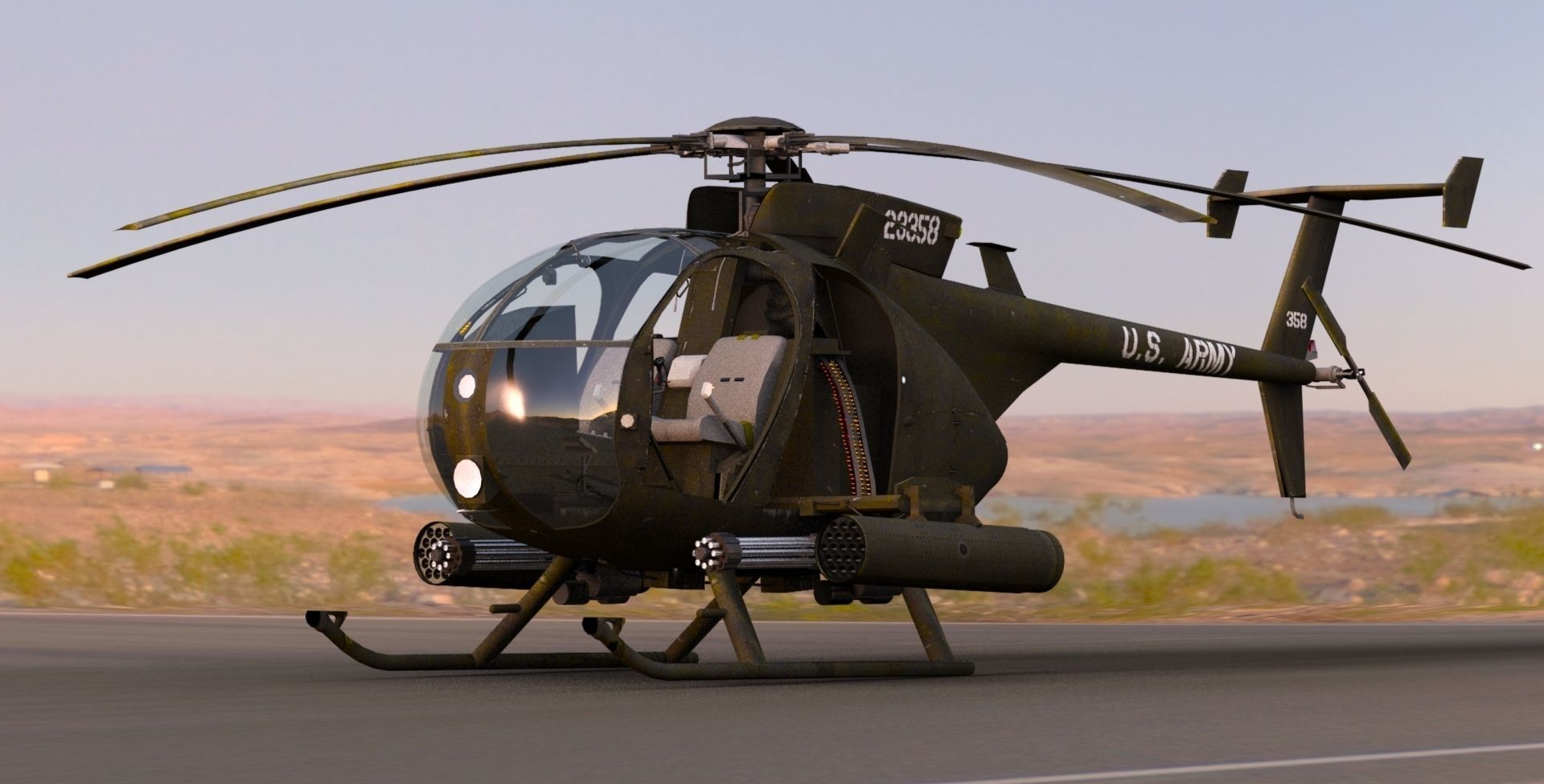 Inside The Helicopter Mh 6 Little Bird: Secrets Of A Compact Warbird