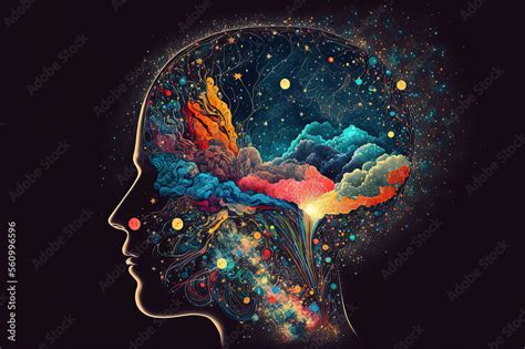 Human Brain Human Mind Idea Psychedelic Art Fractalism Psychedelic Human Brain Human Mind Idea Psychedelic Art Fractalism Psychedelic