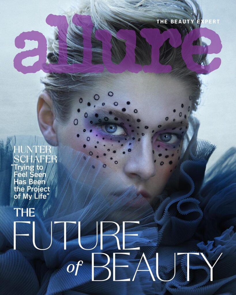 Hunter Schafer Trying To Feel Seen Has Been The Project Of My Life Cover Allure Hunter Schafer Trying To Feel Seen Has Been The Project Of My Life Cover Allure