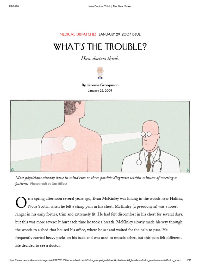 If A I Can Diagnose Patients What Are Doctors For The New Yorker If A I Can Diagnose Patients What Are Doctors For The New Yorker