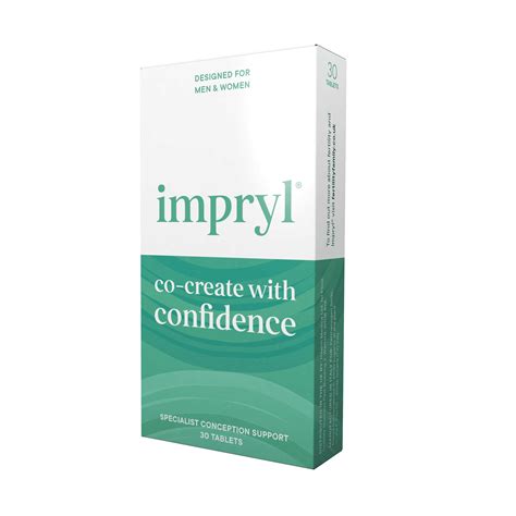 Impryl Supplements Fertility Sperm Tablets Uk From 45