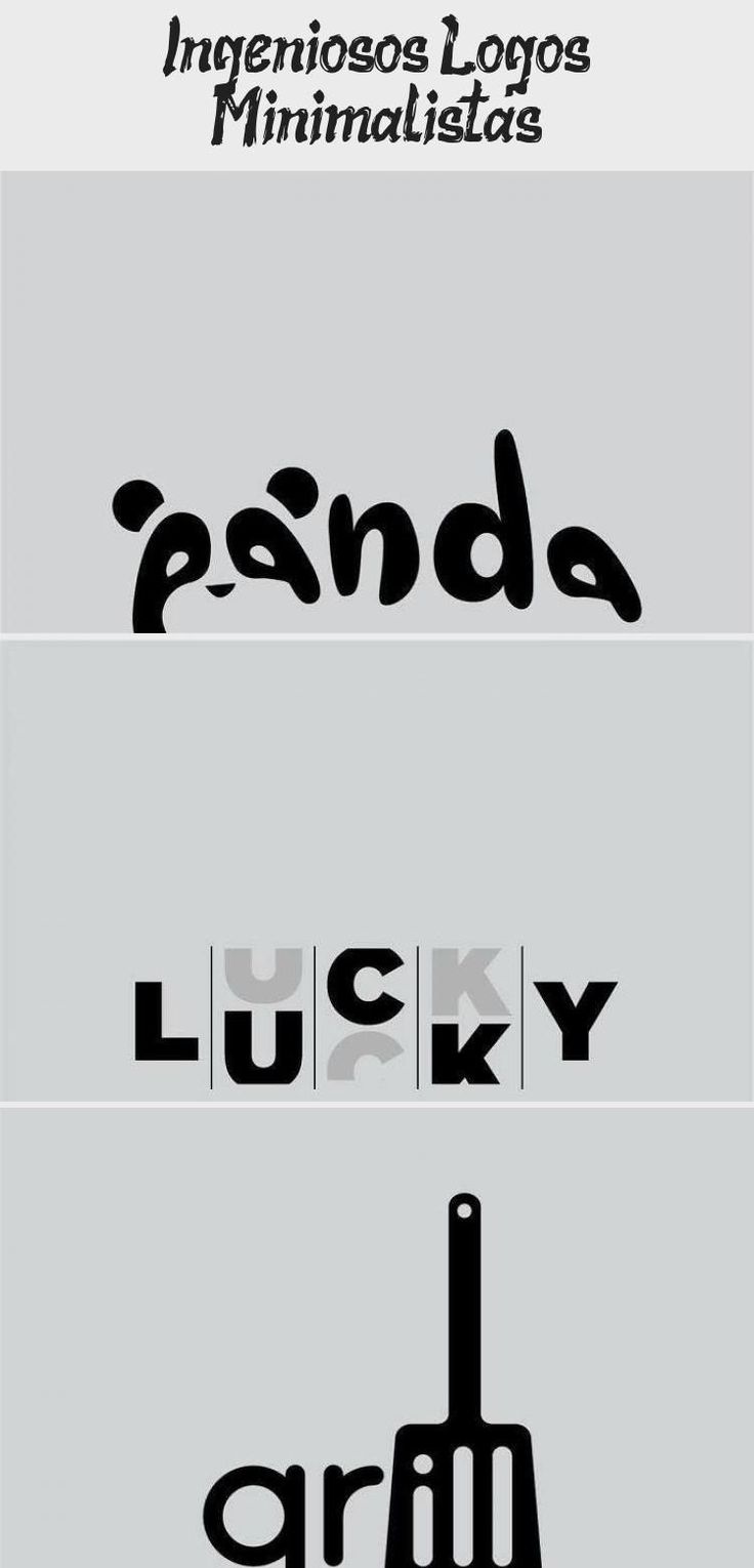 Ingeniosos Logos Minimalistas Nosotros Los Dise Adores