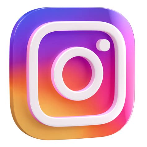 Instagram Logo 3D Pngs For Free Download