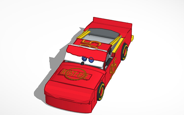 Shocking Fact: Lightning Mcqueen 3D Model Tinkercad Prints Fast