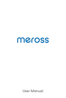 Meross B086mkbc63 Smart Garage Door Opener User Manual