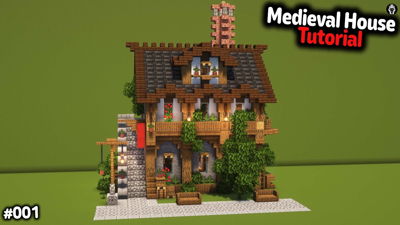 Minecraft Starter Medieval House Minecraft Tutorial Youtube Minecraft Starter Medieval House Minecraft Tutorial Youtube