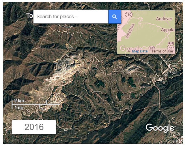 Mountaintop Removal Before And After Mountaintop Removal Before And After