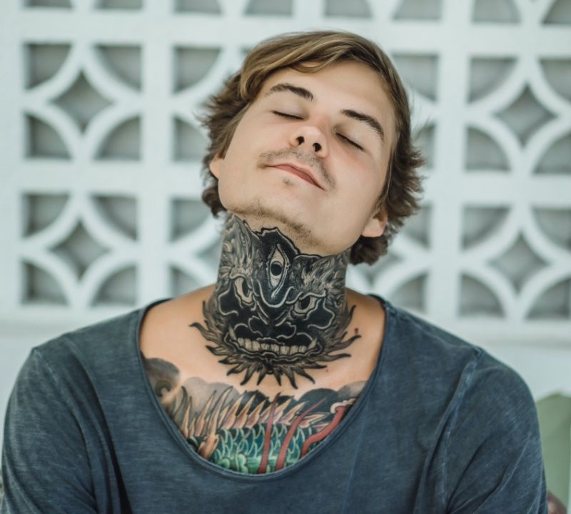 Neck Tattoos For Men Explore Classic Modern Design Ideas Neck Tattoos For Men Explore Classic Modern Design Ideas