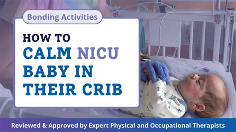 Pathways Org What To Do With Baby In The Nicu Bond With And Calm Baby In Their Crib