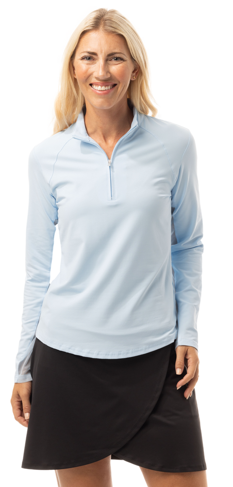 Performance Long Sleeve Artic Blue