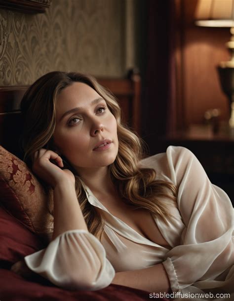 Photorealistic Elizabeth Olsen In Revealing Clothes Stable Diffusion Online