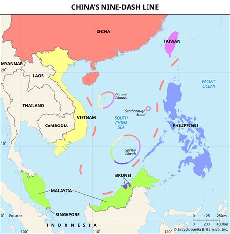 Navigate Politic Map Ofthe China Sea To Understand Regional Dynamics