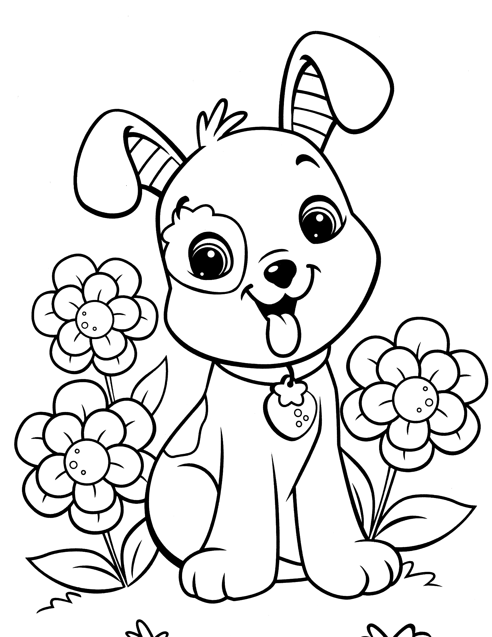 Paws Up For Puppy Coloring Book Pages: A Tail-Wagging Art Adventure