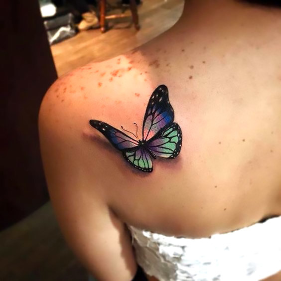 Realistic And 3D Butterfly Tattoo Ideas Realistic And 3D Butterfly Tattoo Ideas