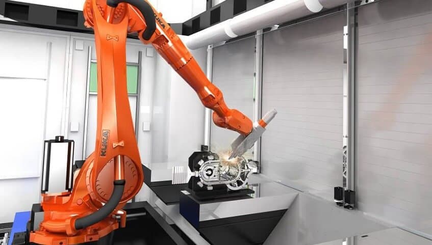 Robot Laser Use Drives Rapid Precision In Modern Manufacturing