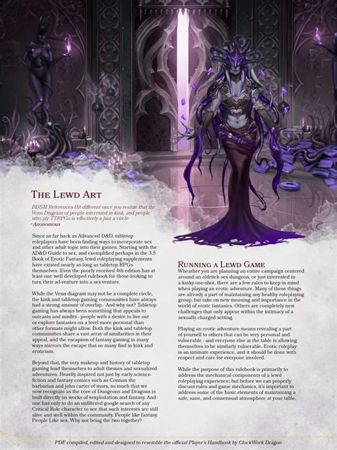 Sex Dungeons Amp Dragons Core Rules Pdf Tabletop Role Playing Game Dungeons Amp Dragons