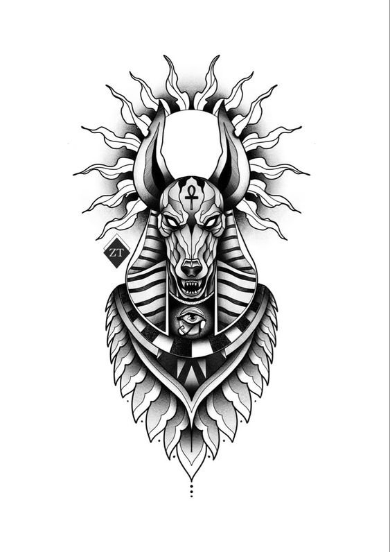 Significado Del Tatuaje De Anubis Tatuajes Impregnados De Tradici N E Ez Tattoo Supply