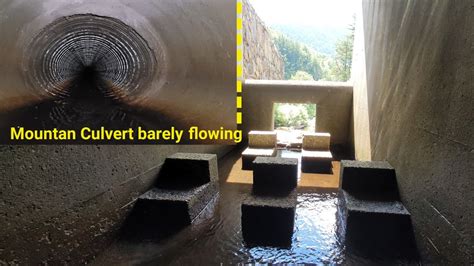 Steep 10%+ Grade Mountain Culvert Walk With Little Flow. - Youtube