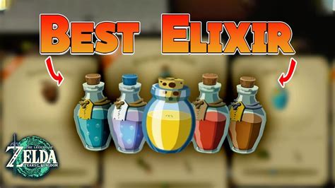 The Best Elixir Recipes In Tears Of The Kingdom