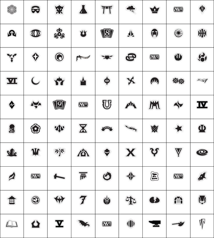 The Ultimate List Of All Magic Set Symbols Draftsim The Ultimate List Of All Magic Set Symbols Draftsim