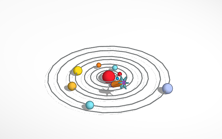 Tinkercad Ideas Easy Outer Space