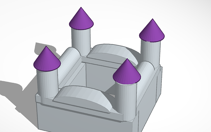 Tinkercad Medieval Castle: Modular Fortress With Snap-Fit Towers