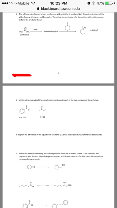 Common Problems With The Trialkyl Sulfonium Ion In Organic Synthesis